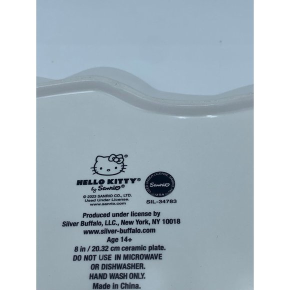 Sanrio Hello Kitty Ceramic Jewelry & Trinket Dish Tray - Picture 6 of 7